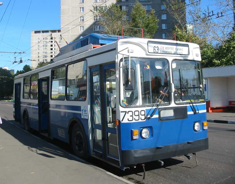 Москва, ЗиУ-682ГМ1 (с широкой передней дверью) № 7399