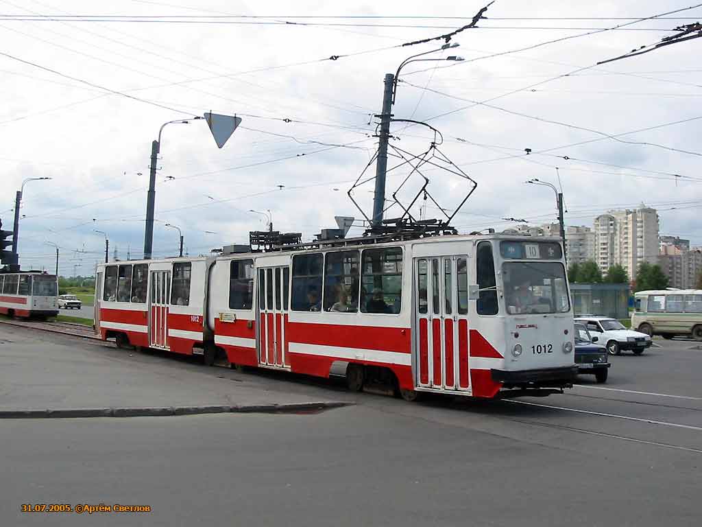 Санкт-Петербург, ЛВС-86К № 1012
