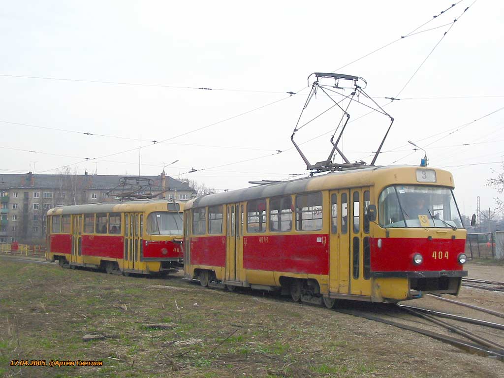 Тула, Tatra T3SU № 404