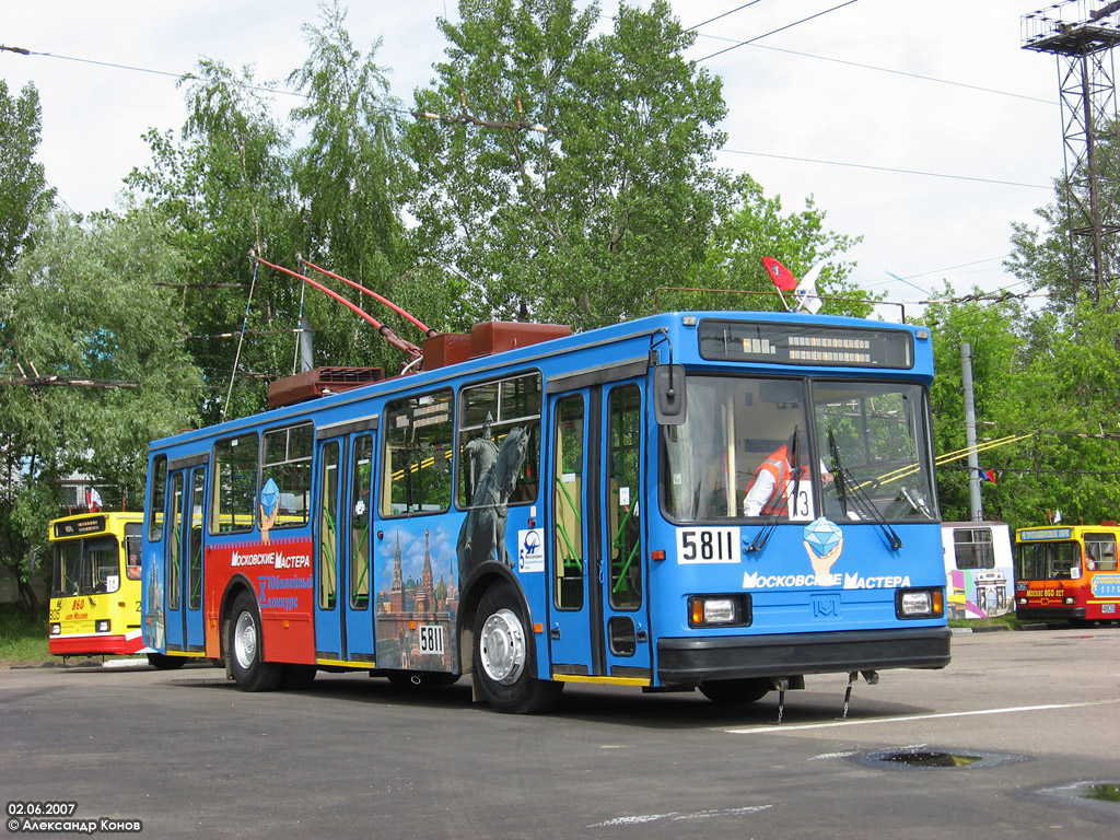 Москва, БКМ 20101 № 5811; Москва — 28-й конкурс водителей троллейбуса