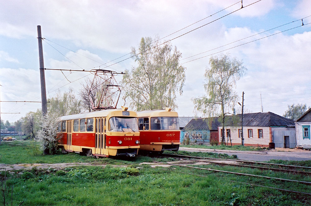 Орёл, Tatra T3SU № 081; Орёл — Исторические фотографии [1992-2005]