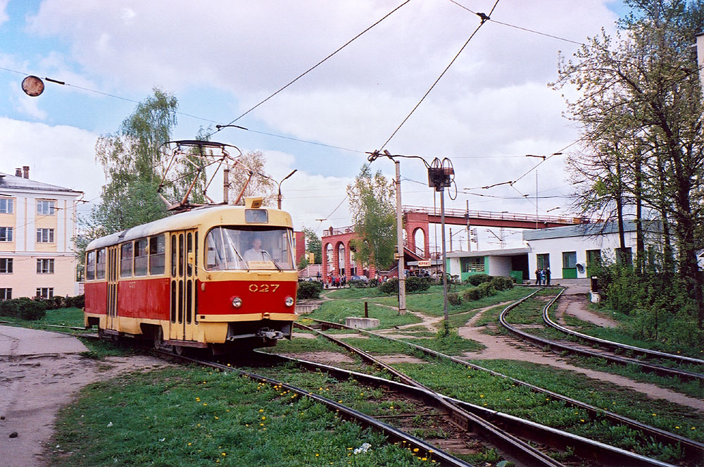 Орёл, Tatra T3SU № 027; Орёл — Исторические фотографии [1992-2005]