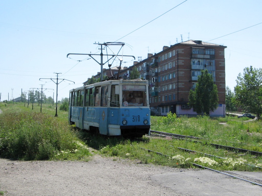 Прокопьевск, 71-605 (КТМ-5М3) № 318