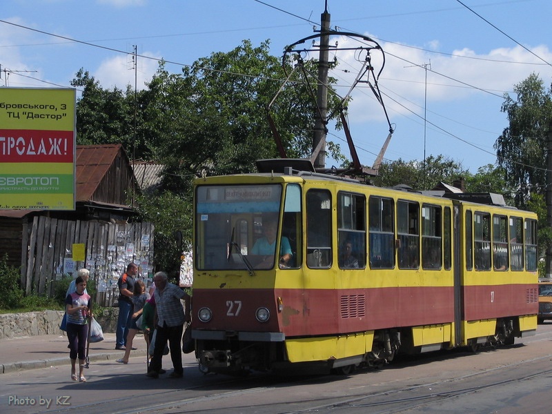 Житомир, Tatra KT4SU № 27