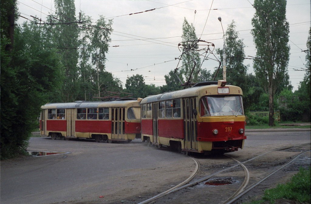 Воронеж, Tatra T3SU № 297; Воронеж, Tatra T3SU № 296