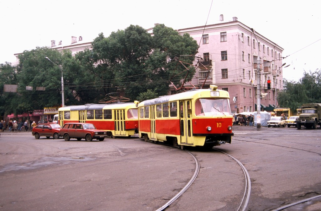 Воронеж, Tatra T3SU № 10; Воронеж, Tatra T3SU № 9