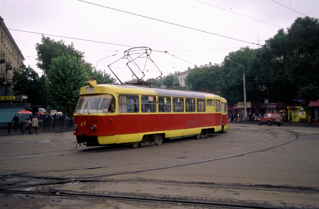 Воронеж, Tatra T3SU № 69