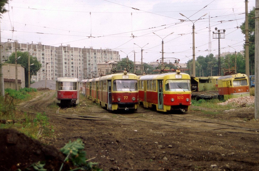 Воронеж, Tatra T3SU № 77; Воронеж, Tatra T3SU № 100