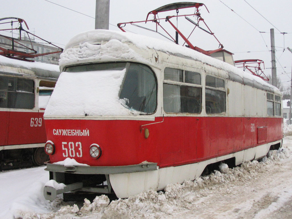 Самара, Tatra T3SU (двухдверная) № 583