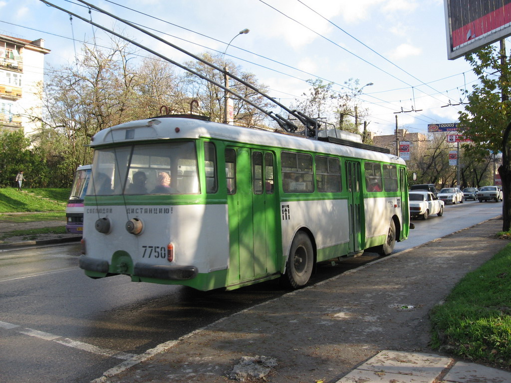 Крымский троллейбус, Škoda 9TrH29 № 7750