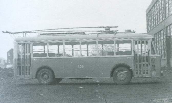 Льеж, FN TB I (T32) № 409; Льеж — Old Photos (trolleybus)