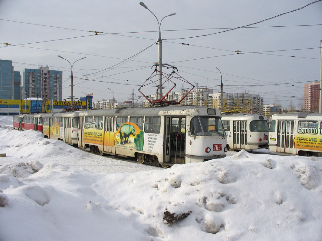 Самара, Tatra T3SU № 2091; Самара — Конечные станции и кольца (трамвай)