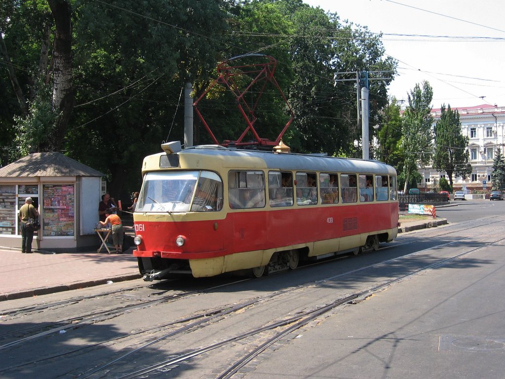 Одесса, Tatra T3SU № 4061