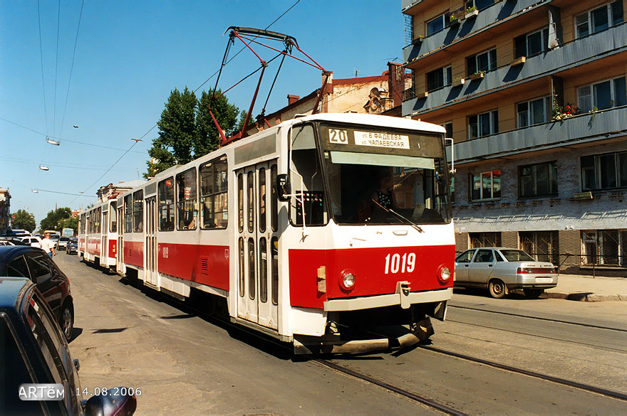 Самара, Tatra T6B5SU № 1019