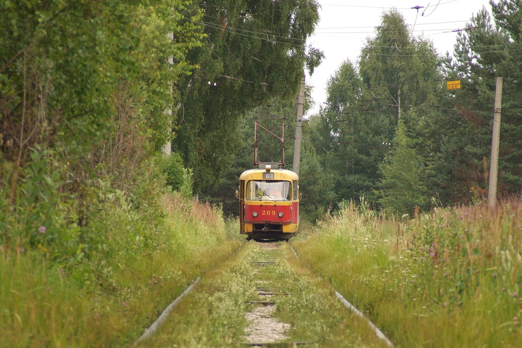 Тверь, Tatra T3SU № 209; Тверь — Тверской трамвай в начале 2000-х гг. (2002 — 2006 гг.)