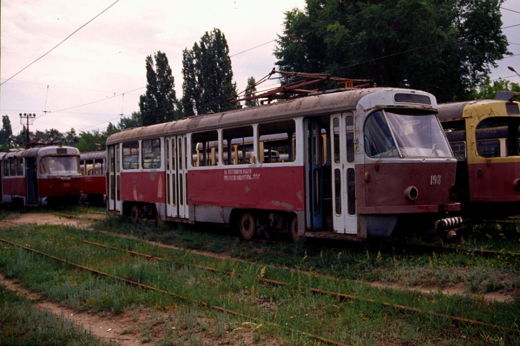 Воронеж, Tatra T4D № 198