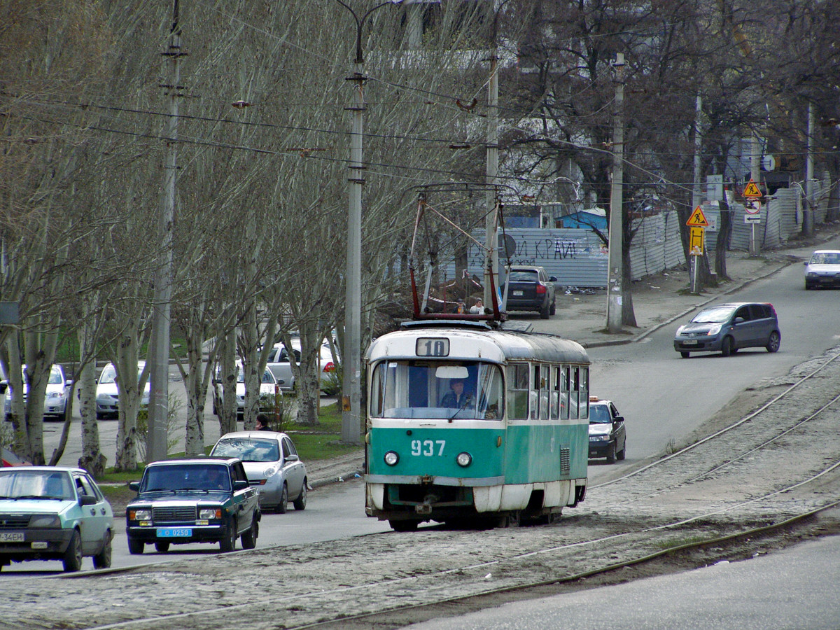 Донецк, Tatra T3SU № 937