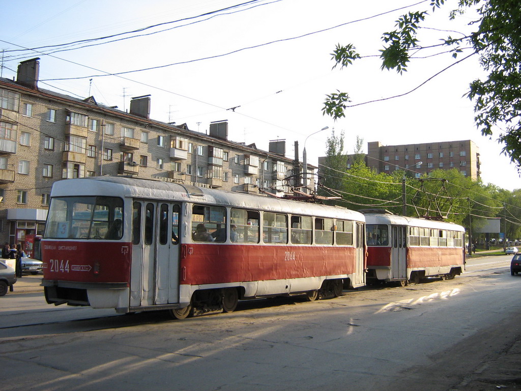 Самара, Tatra T3SU (двухдверная) № 2044 Самара, Tatra T3SU (двухдверная) № 2044