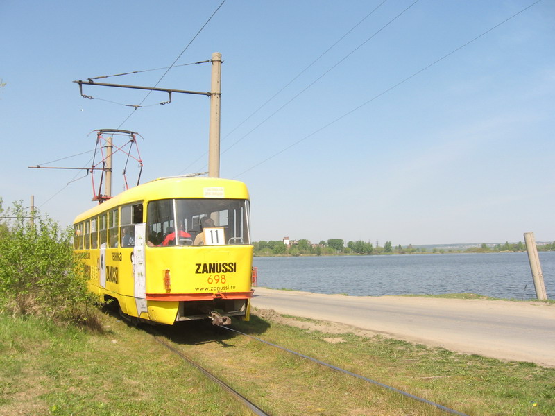 Екатеринбург, Tatra T3SU № 698; Екатеринбург — Линия на Зеленый Остров