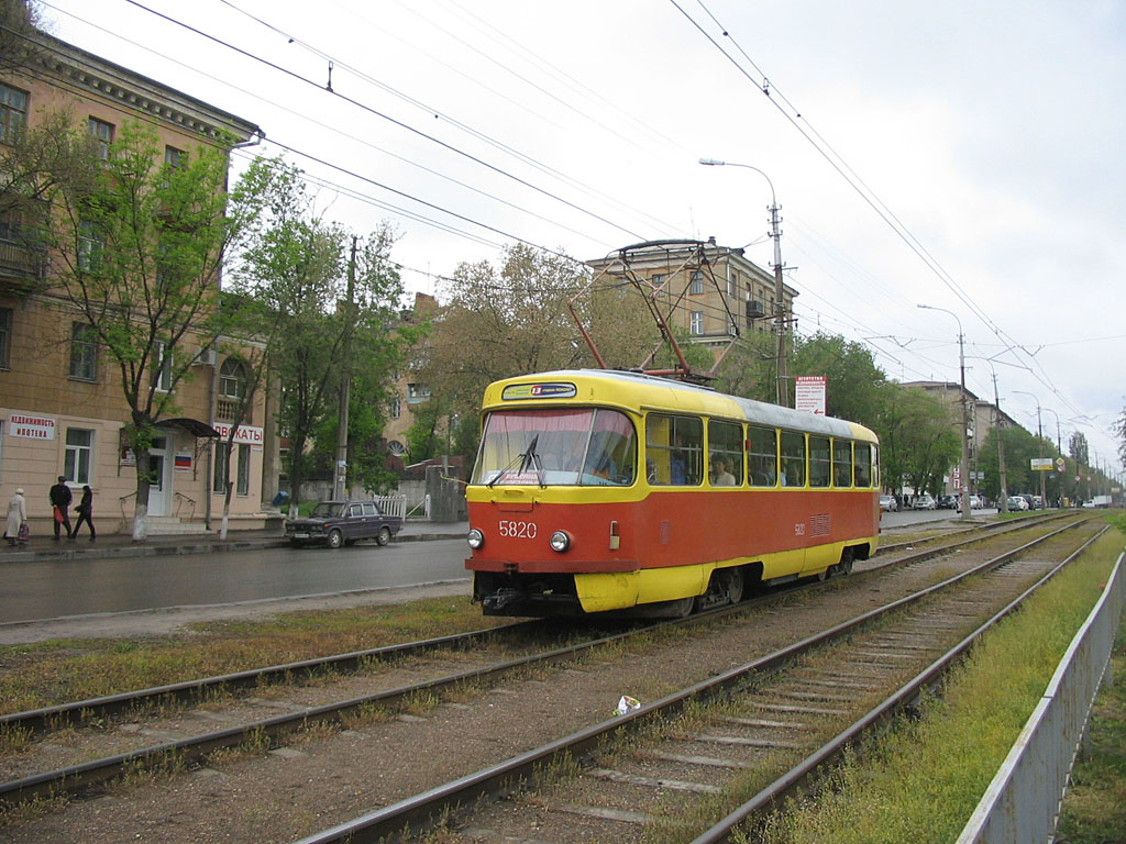 Волгоград, Tatra T3SU № 5820
