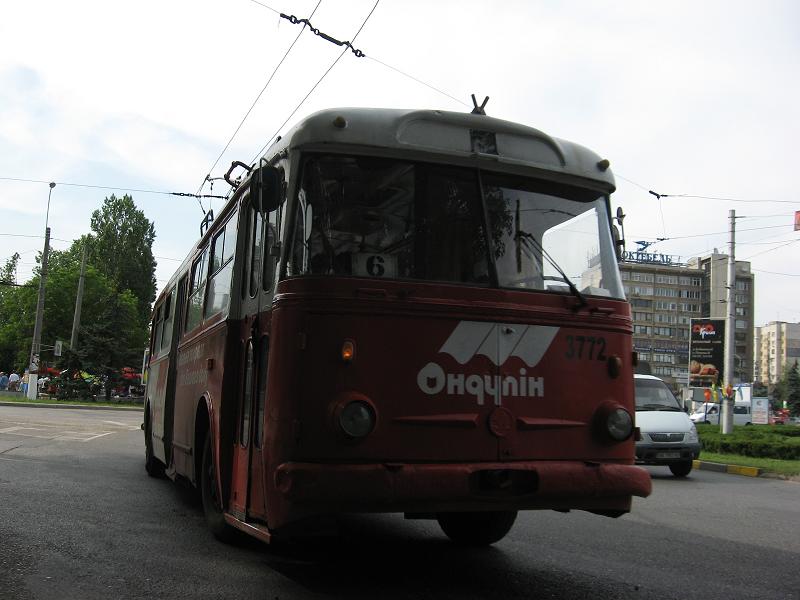 Крымский троллейбус, Škoda 9TrH27 № 3772