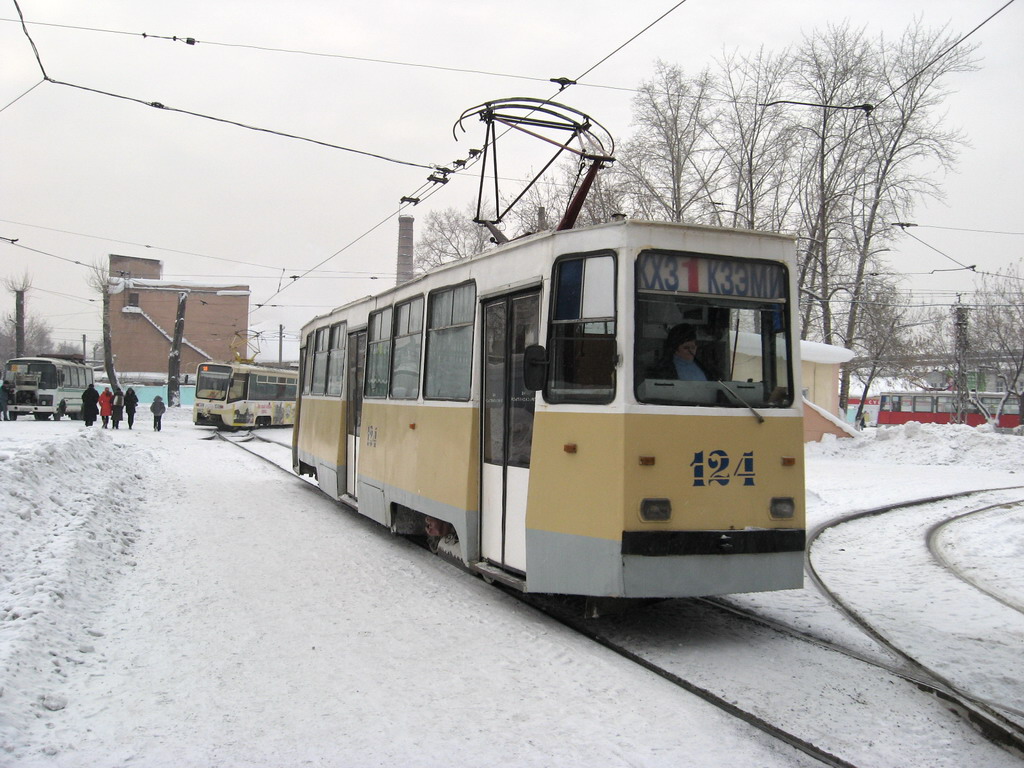 Кемерово, 71-605 (КТМ-5М3) № 124