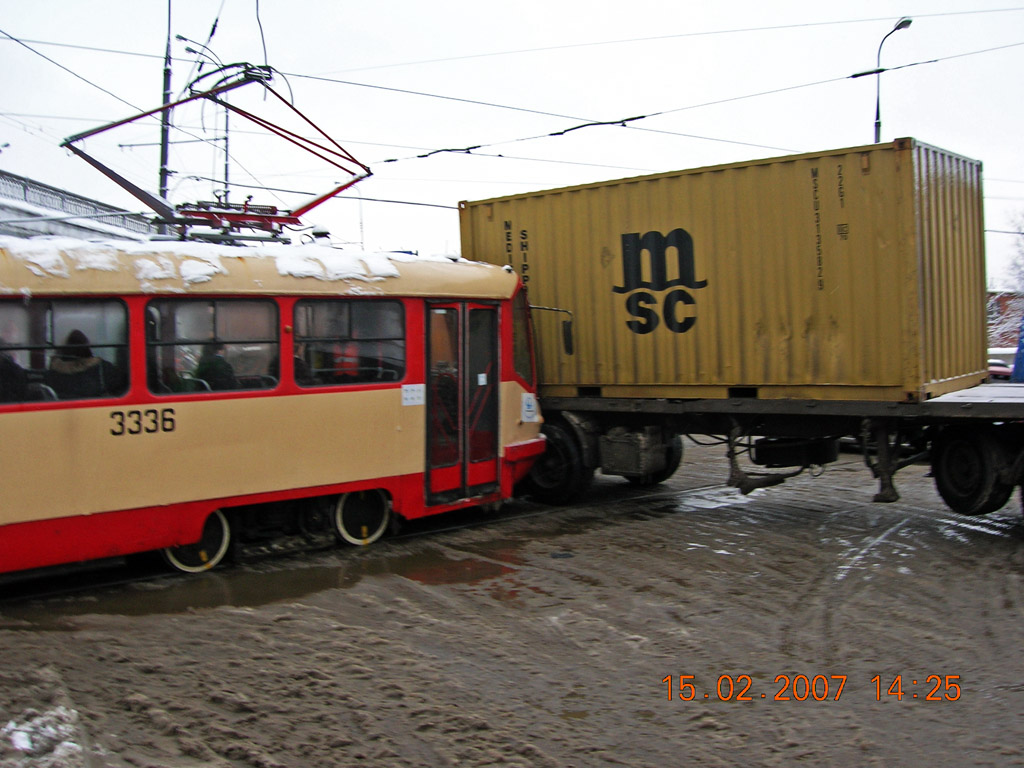 Москва, ТМРП-2М № 3336; Москва — Происшествия
