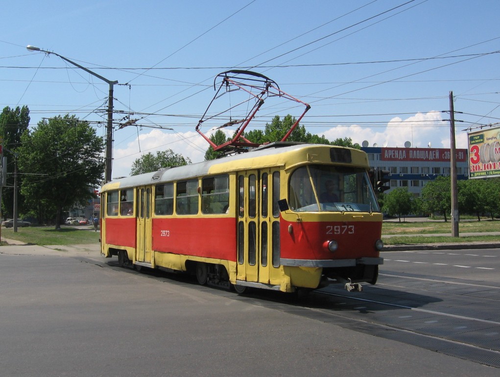 Одесса, Tatra T3SU № 2973