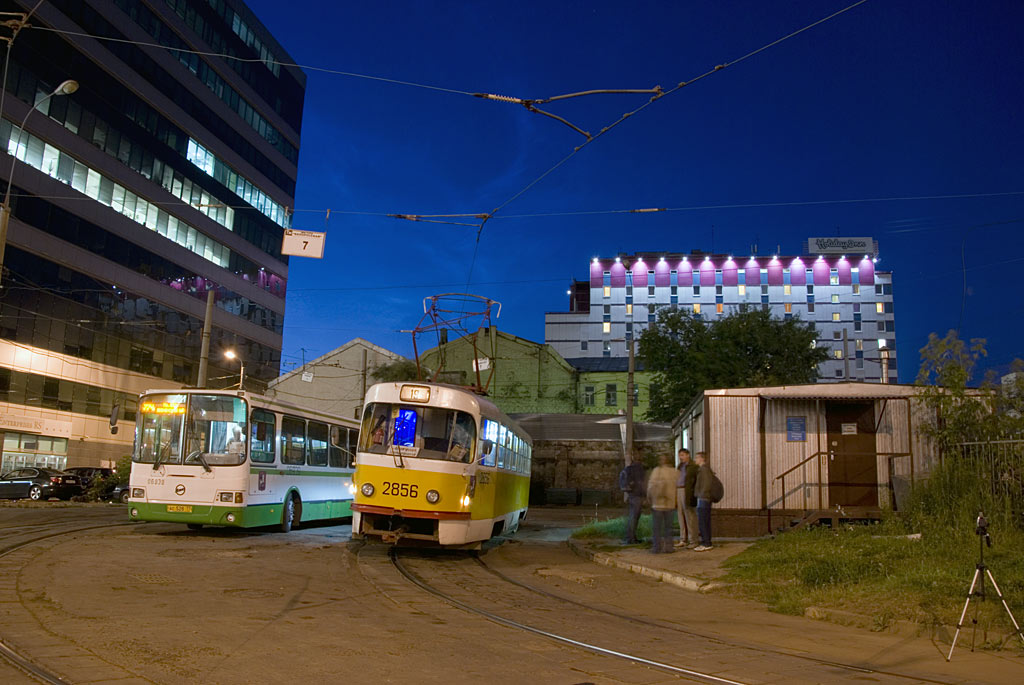 Москва, Tatra T3SU № 2856; Москва — Закрытие трамвайной линии на Лесной