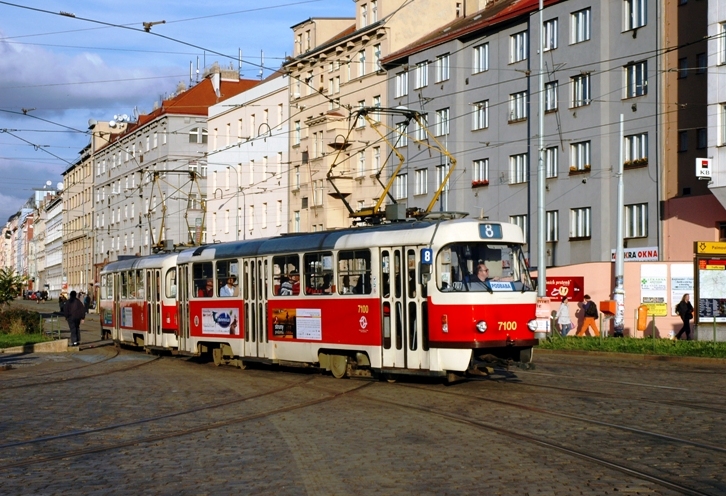 Прага, Tatra T3SUCS № 7100