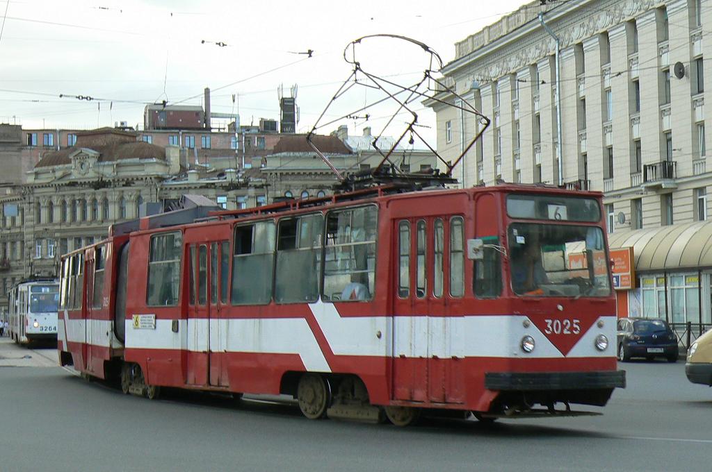 Санкт-Петербург, ЛВС-86К № 3025