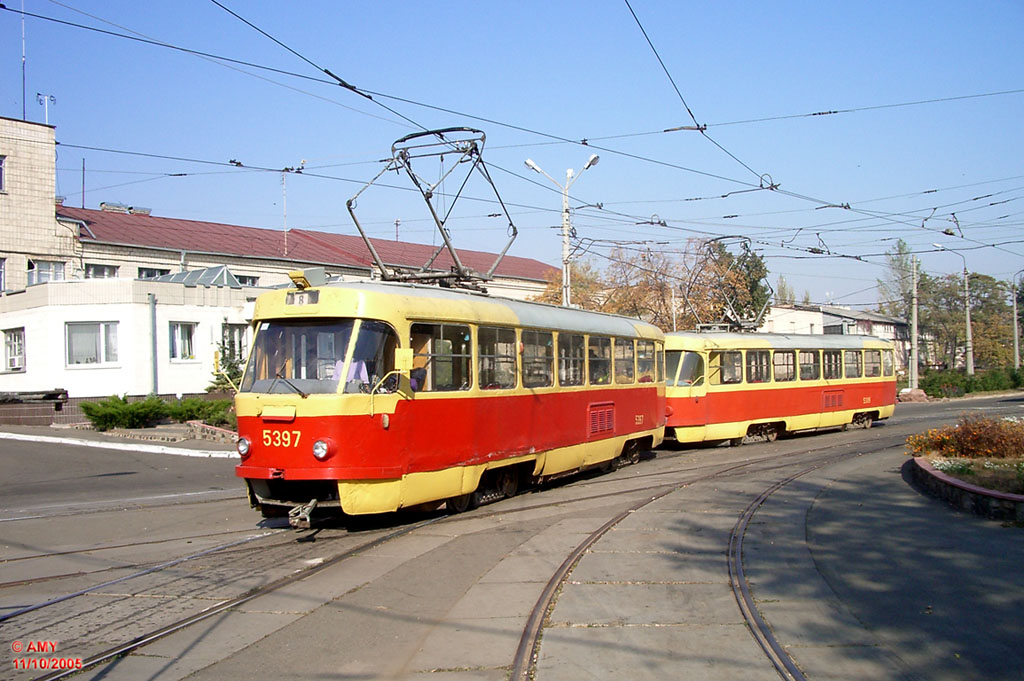 Киев, Tatra T3SU № 5397; Киев, Tatra T3SU № 5389