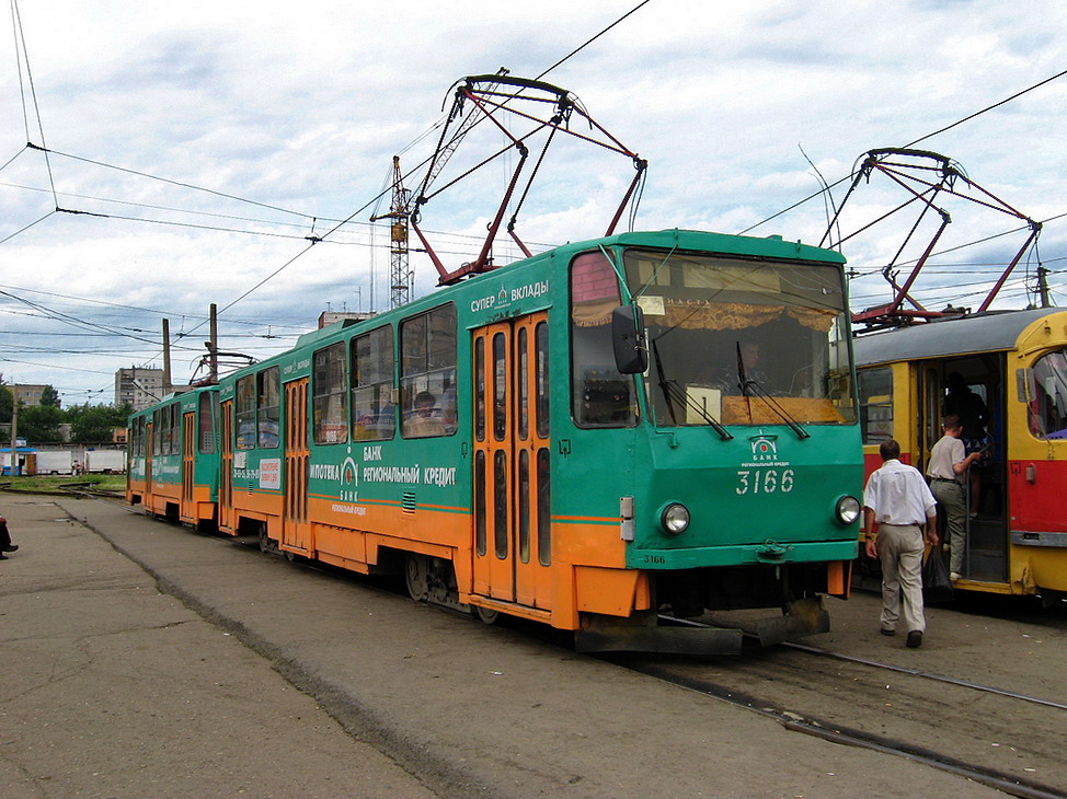 Барнаул, Tatra T6B5SU № 3166