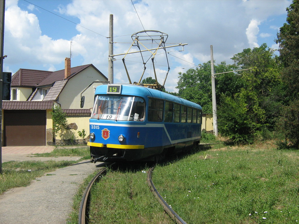 Одесса, Tatra T3R.P № 3315