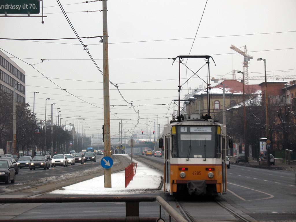Будапешт, Tatra T5C5 № 4205