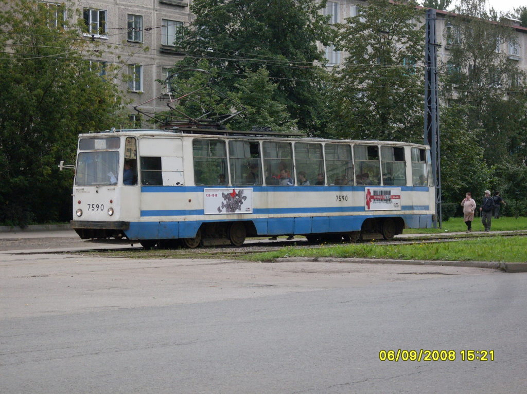 Санкт-Петербург, ЛМ-68М № 7590