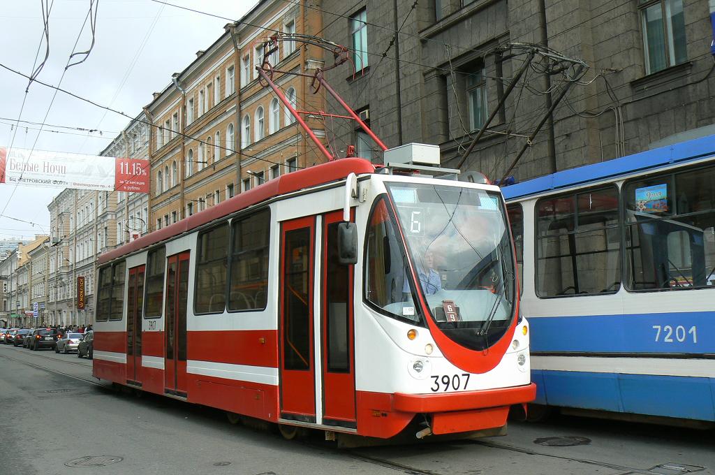 Санкт-Петербург, 71-134А (ЛМ-99АВН) № 3907