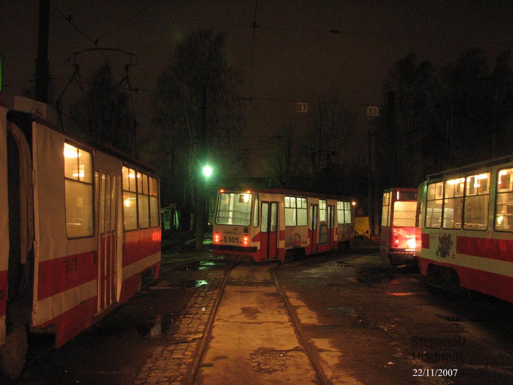 Санкт-Петербург, 71-134К (ЛМ-99К) № 5305; Санкт-Петербург — Виды из кабины трамвая