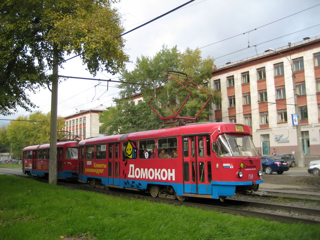 Екатеринбург, Tatra T3SU № 158