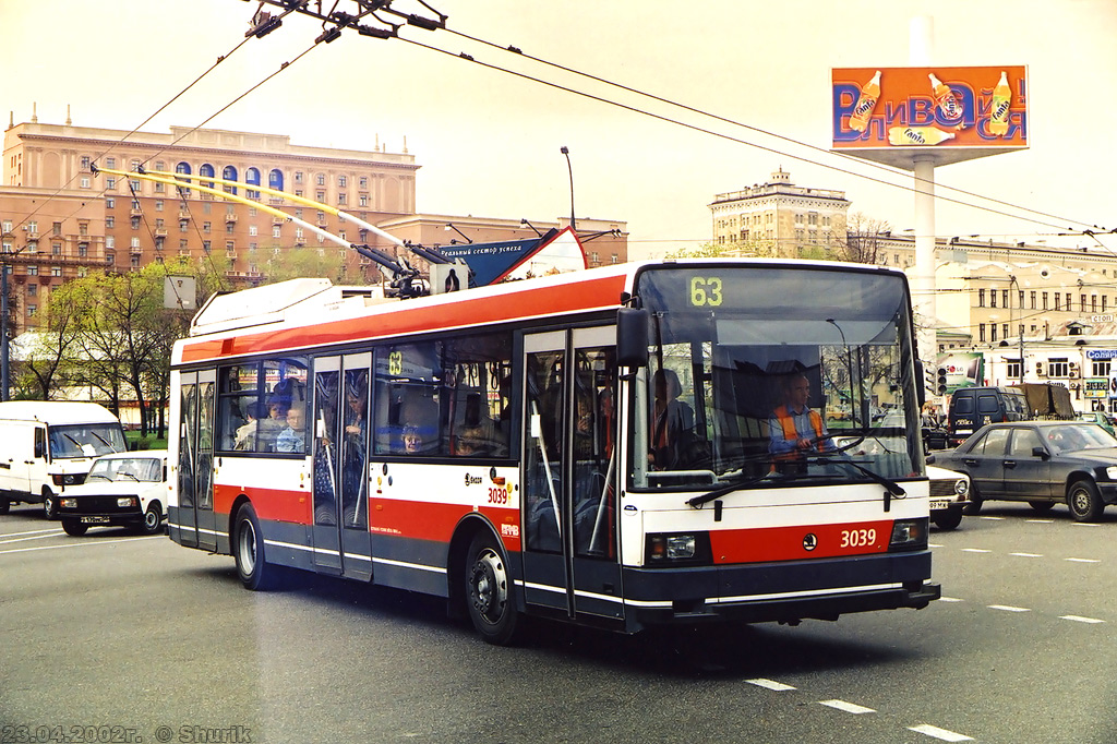 Москва, Škoda 21Tr № 3039