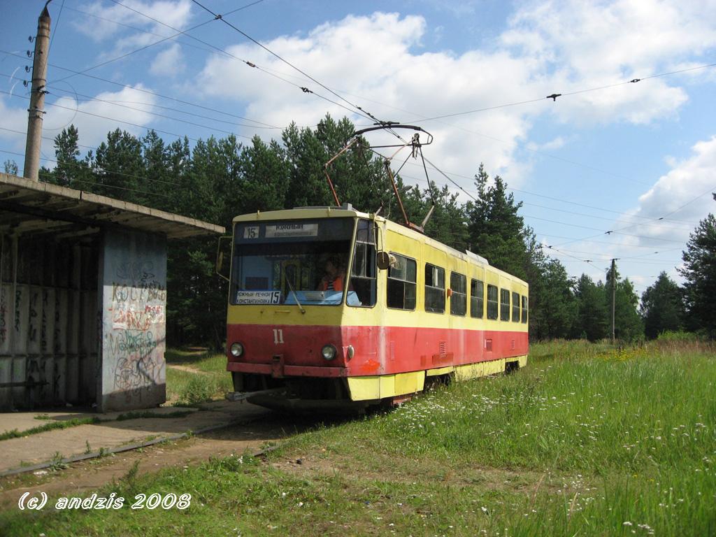 Тверь, Tatra T6B5SU № 11; Тверь — Трамвайные конечные станции и кольца