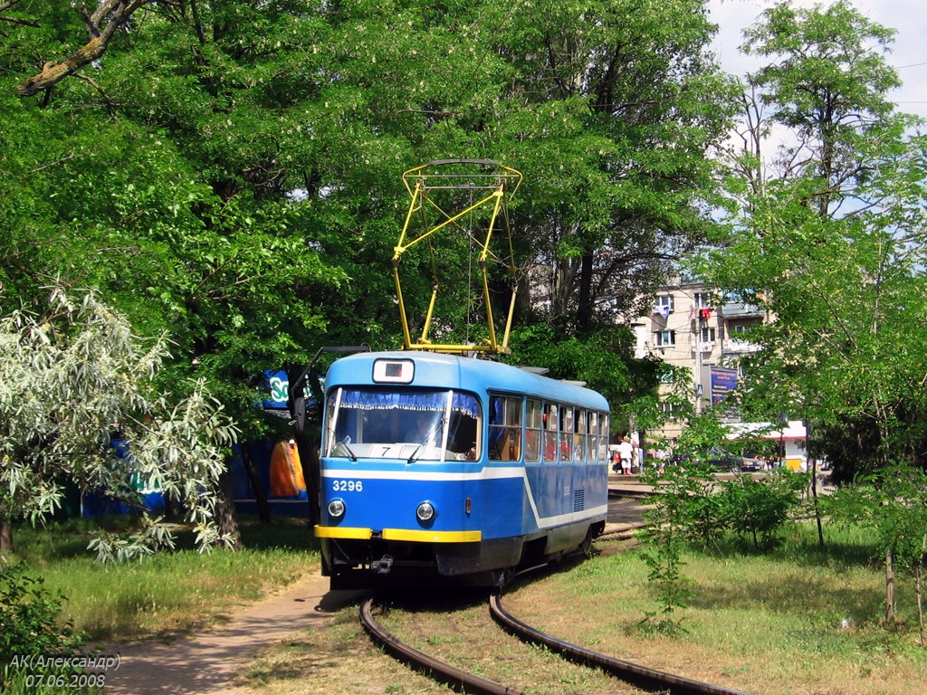 Одесса, Tatra T3R.P № 3296