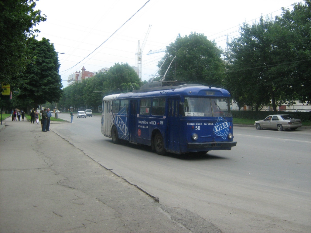 Тернополь, Škoda 9TrH27 № 056