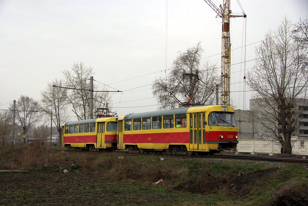 Ульяновск, Tatra T3SU (двухдверная) № 1108