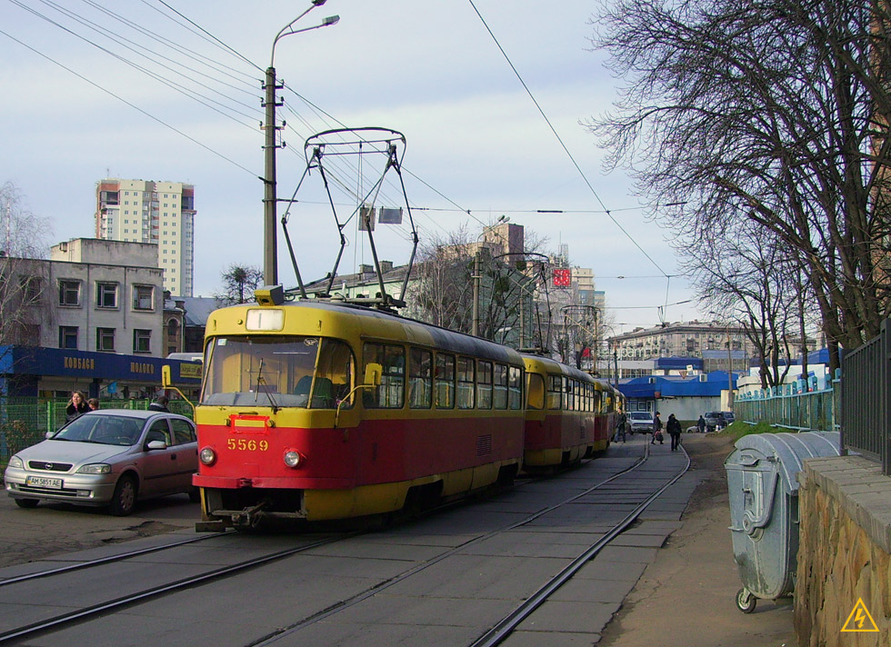 Киев, Tatra T3SU № 5569