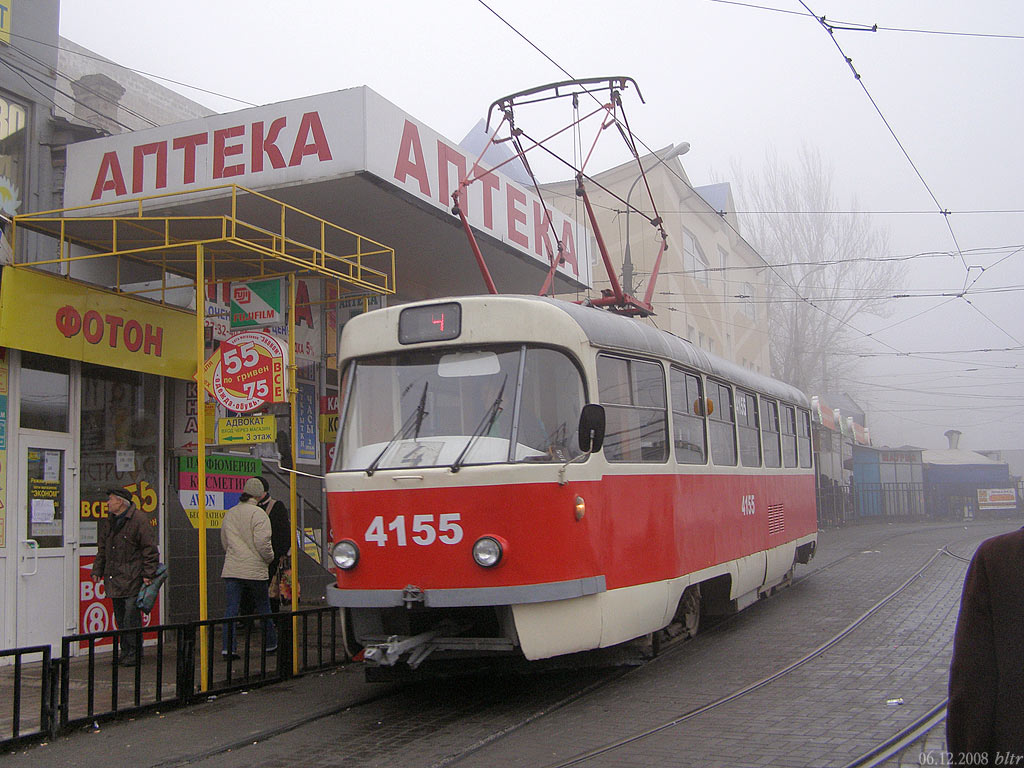 Донецк, Tatra T3R.P № 4155