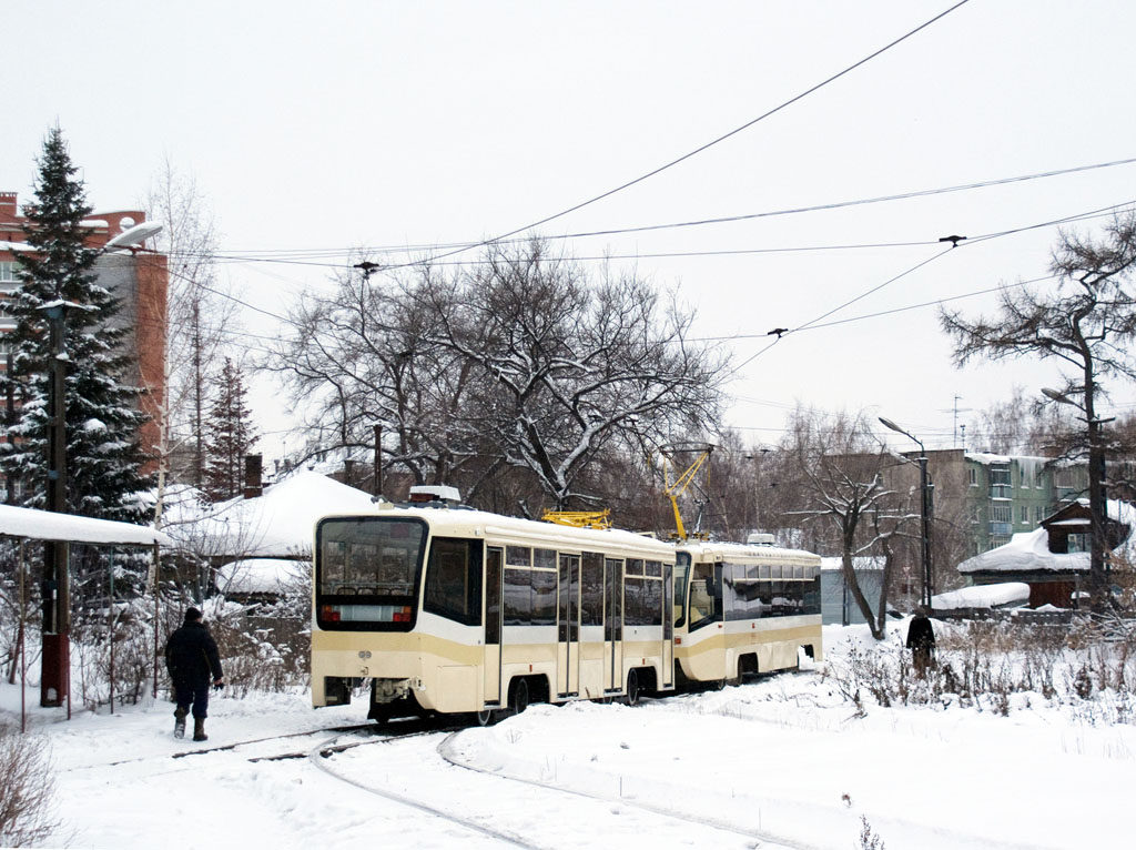 Томск — Поступление нового ПС — трамваи
