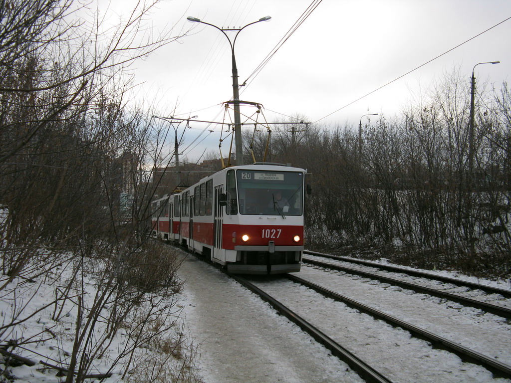 Самара, Tatra T6B5SU № 1027