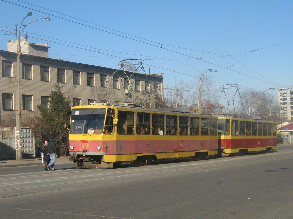 Киев, Tatra T6B5SU № 026