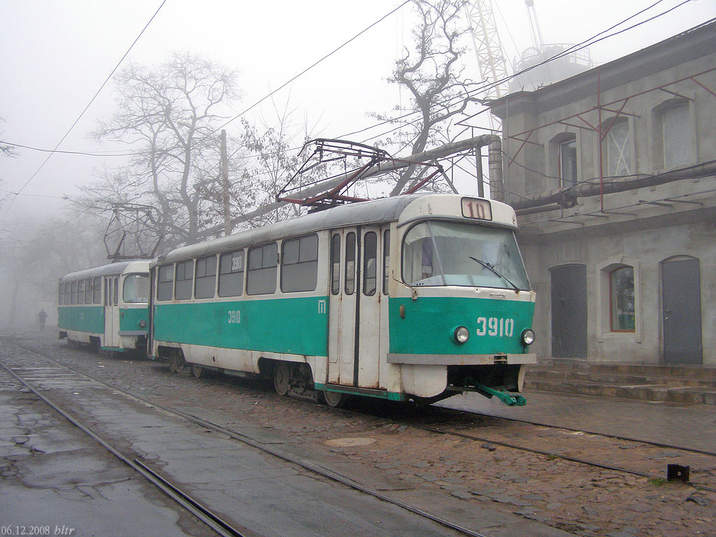 Донецк, Tatra T3SU (двухдверная) № 3910
